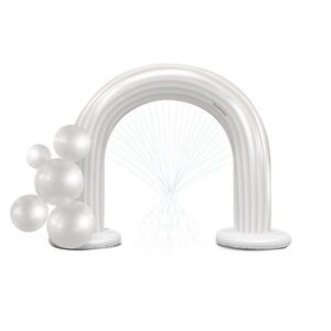 Minnidip White Inflatable Arch with Balloons